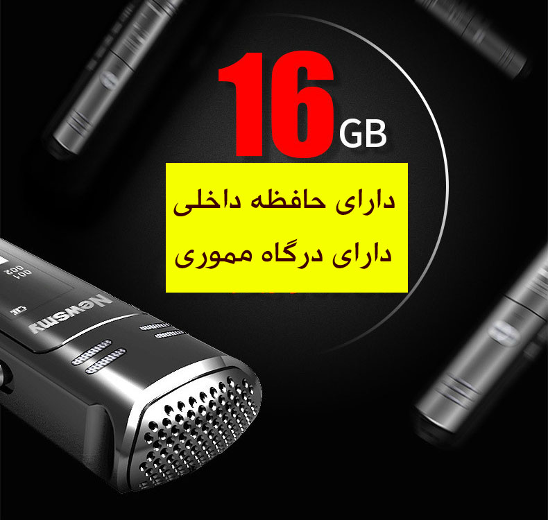 دستگاه ضبط صدا مدل Newsmy RV28